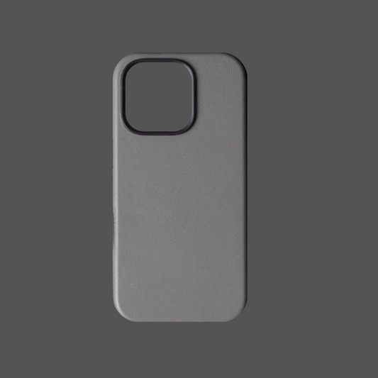 Funda de Cuero de Oveja Gris