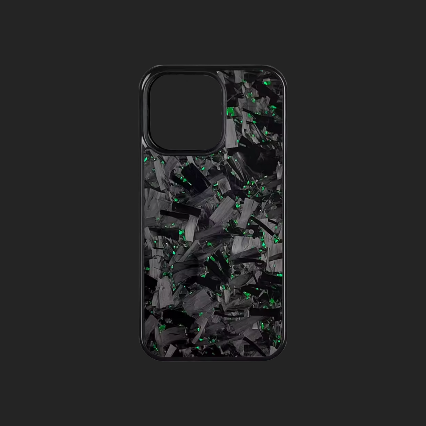 Funda de Fibra Forjada Verde